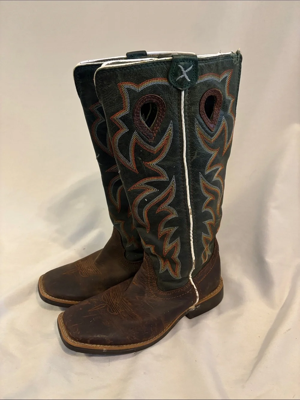 Twisted X Boys Boots Size 2 Western Cowboy